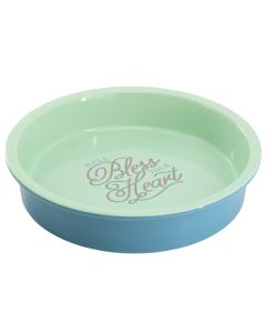 Wanda June Home by Miranda Lambert Breakfast 9 Inch Round Stoneware Pie Pan in Teal