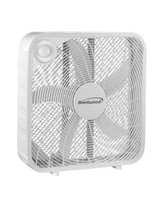 Kool Zone 20" Box Fan- White
