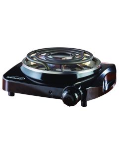 Brentwood Electric 1000 W Single Burner - Black