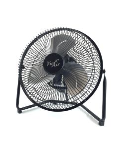 Vie Air 9 Inch High Velocity Tilting 3 Speed Metal Floor Fan
